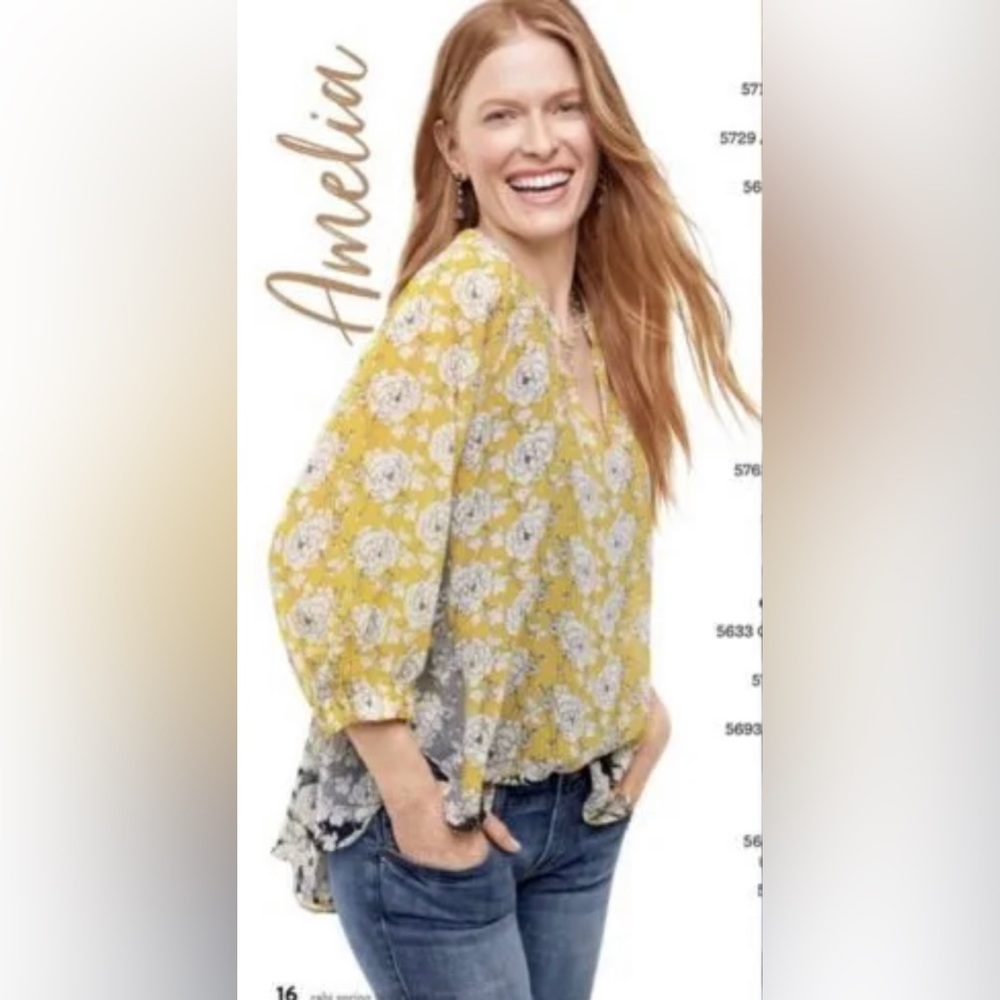 CAbi Gather Blouse